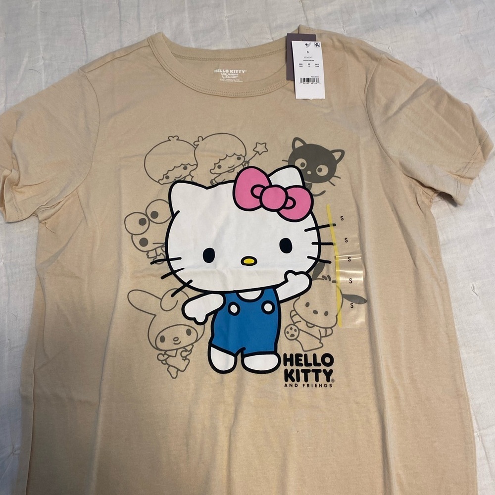 Hello Kitty Kids Beige T-Shirt